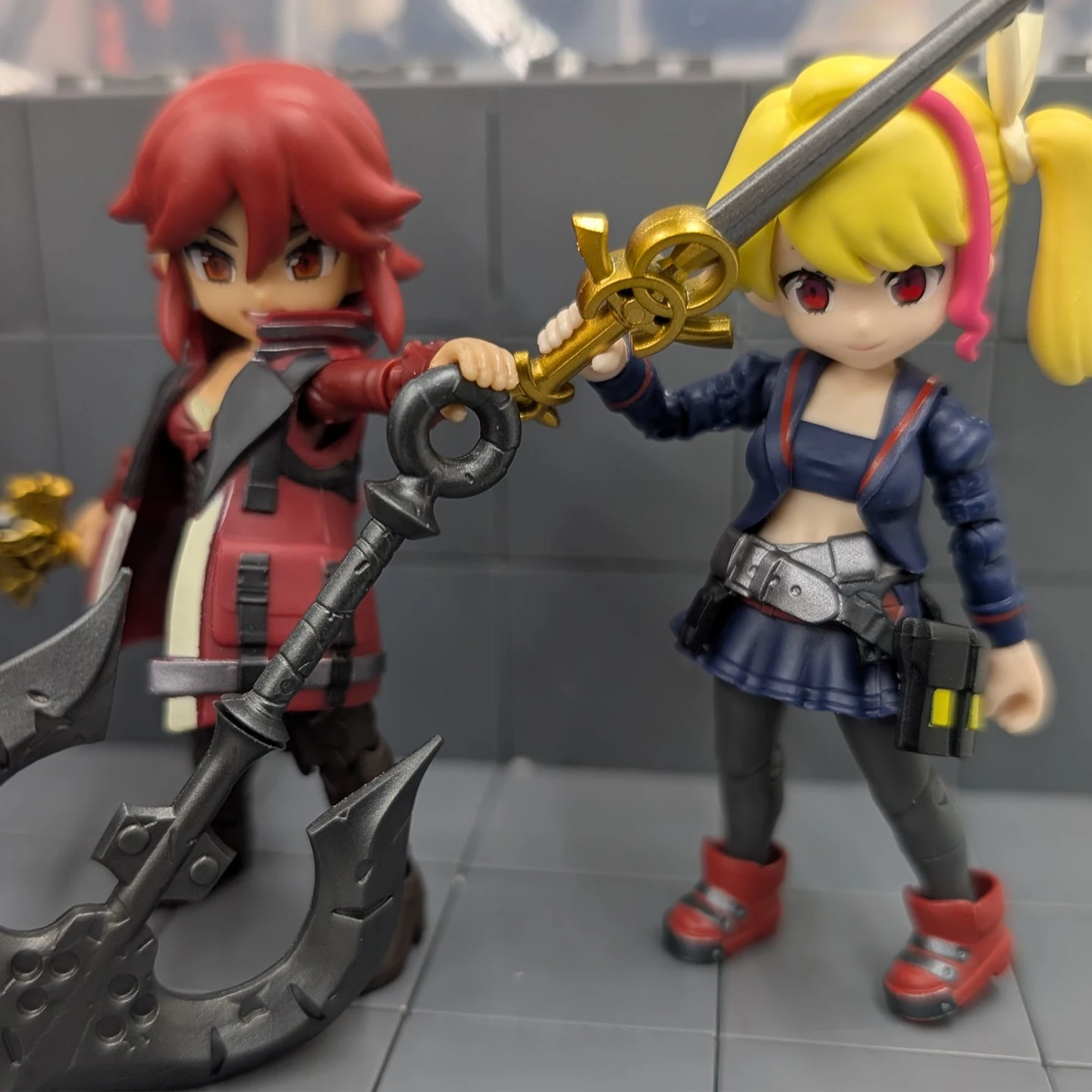 

[В наличии] Оригинальная аниме-игрушка Bandai Link Travelers Series Escape From Tokyo Island Pirate Girl идол Фигурка Модель Орнамент Подарок