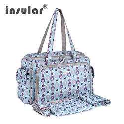 New Arrival Elegant Baby Diaper Bag Nappy Bags Multifunctional Changing Bags Women Tote Bag