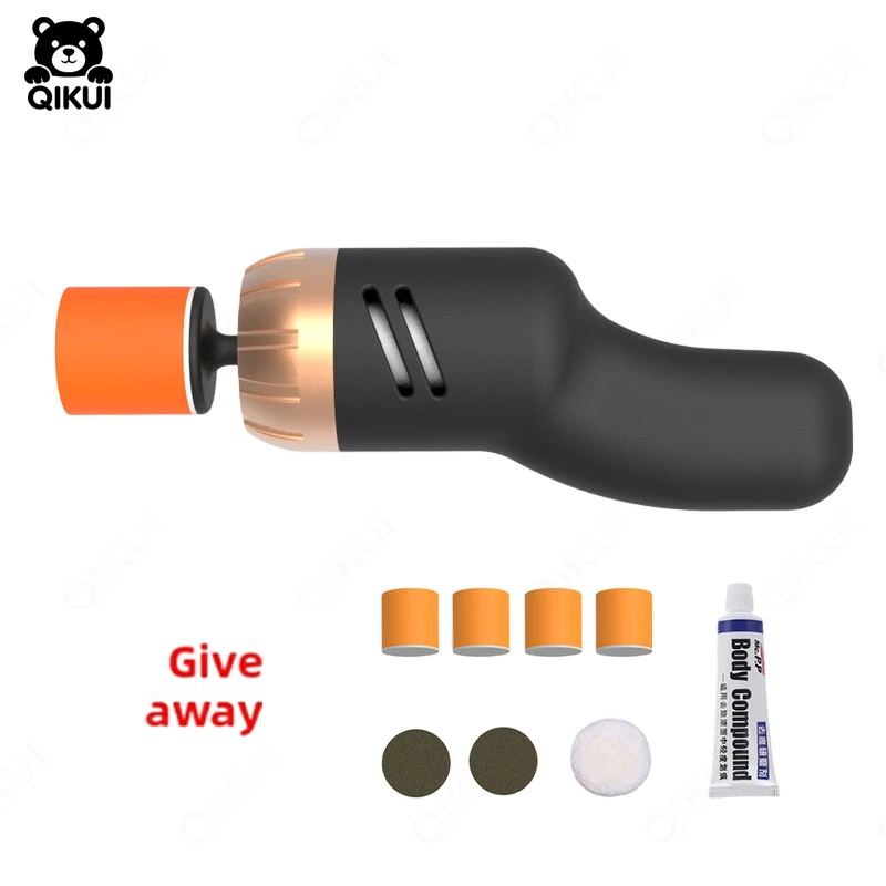 

Mini Car Polisher for Scratch Removal and Oxidation Repair Professional Dual Action Polisher for Auto Body Paint Restoration