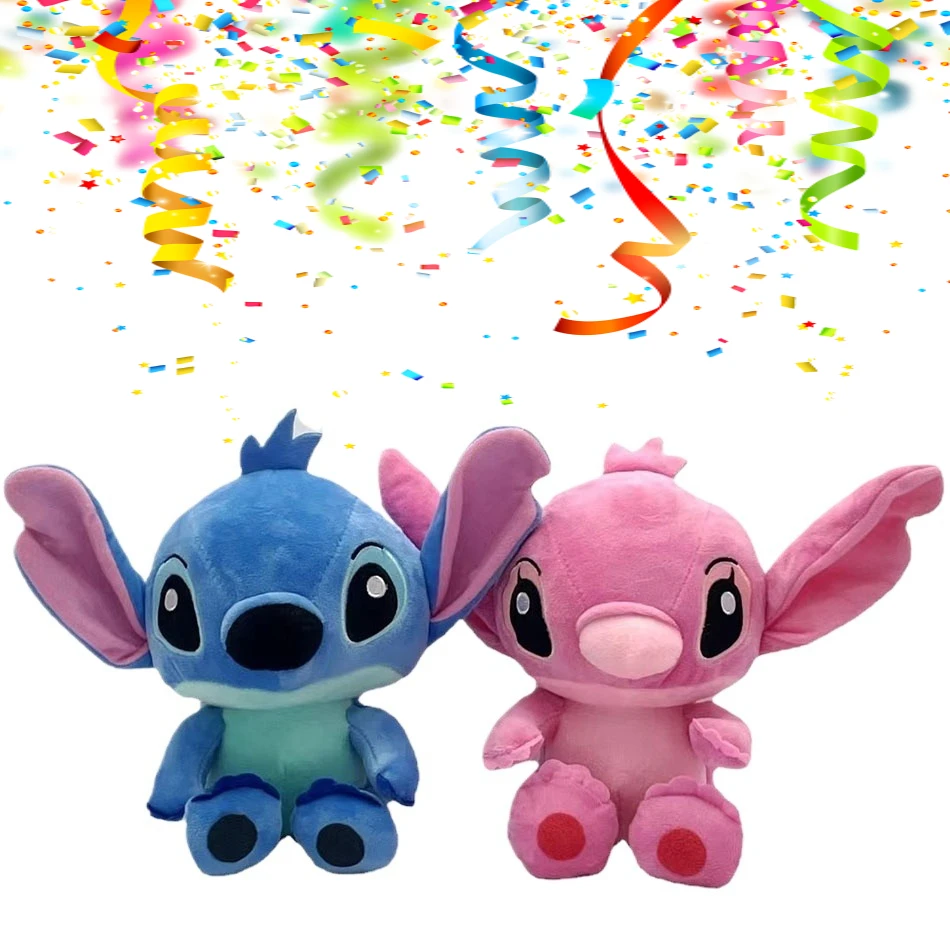 Nowe pluszowe figurki Stitch, kreskówkowe pluszaki, pluszowe lalki anime, zabawki dla niemowląt, kawaii, prezent urodzinowy dla dzieci