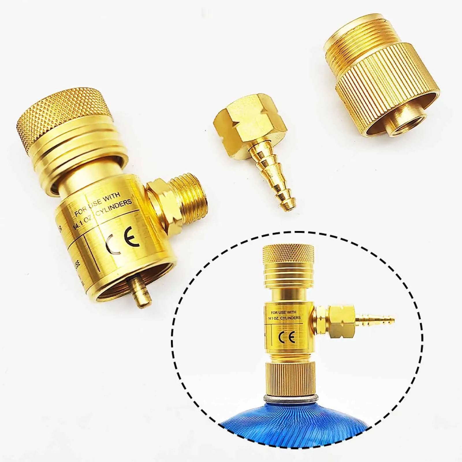 Válvula de pressão de gás estável ferramenta de interruptor de cobre completo pressão de saída ajustável