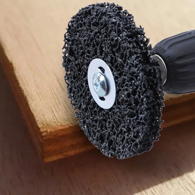 Sand Disc Metal Grinding Wheel Paint Rust Removal Cleaning Polishing Tool