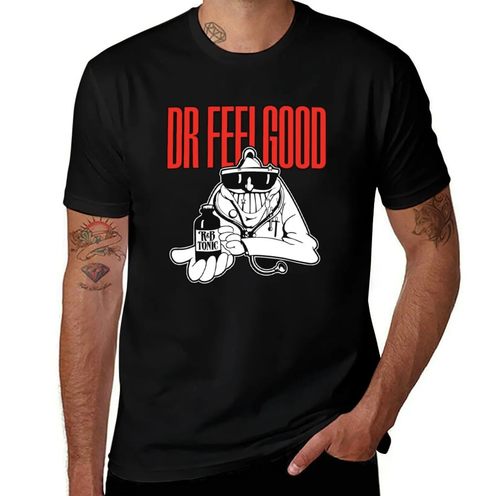 

DR. FEEL GOOD T-Shirt t shirt man luxury mens graphic t shirts funny t shirts man T-Shirt