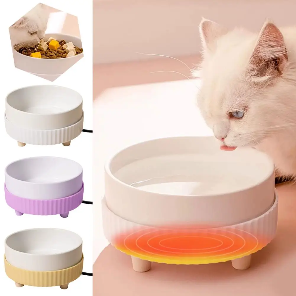 

Heated Pet Bow For Dogs Cats Heated Pets Bowl Outdoor Water Bowl For Rabbit Chicken Duck Squirrel For Dog Cat Rabbit Chicke C4X7