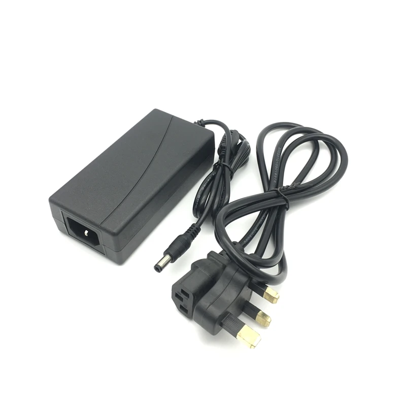 British Standard Two-wire 12V 2.5A 3A 4A 5A 12V British Standard Port LCD Monitor Monitoring LED Power Adapter