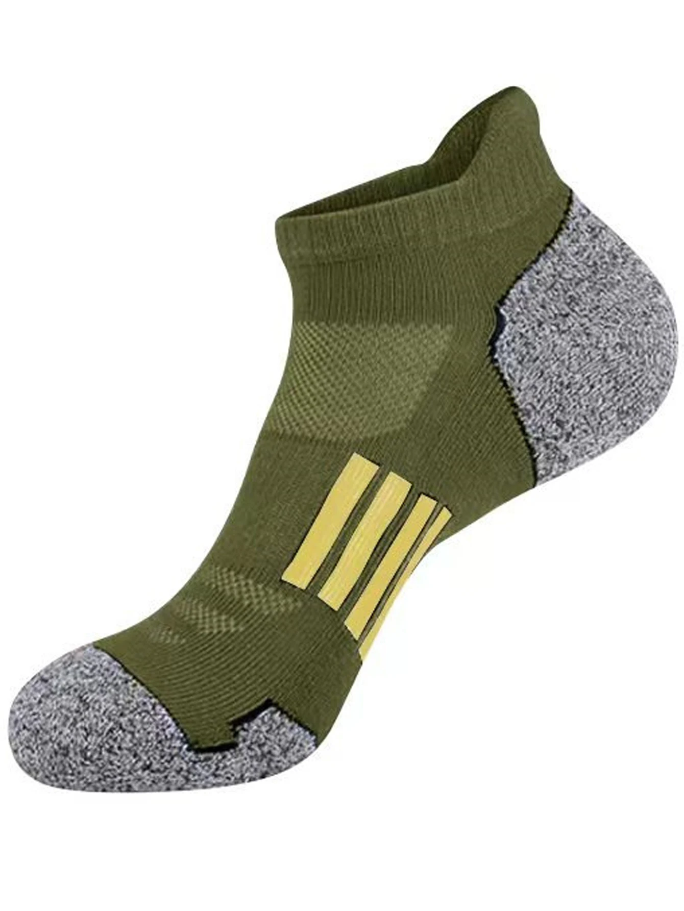 6/12 Paar schweißabsorbierende und atmungsaktive, dünne Herren-Sportsocken aus Mesh, lässig, bequem, rutschfest, verschleißfest, Herrensocken – Detail 4