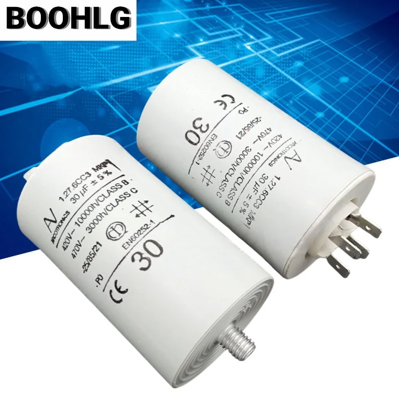 

1PCS 30uF 1.27.6CC3 MKP AV Motor Start Capacitor