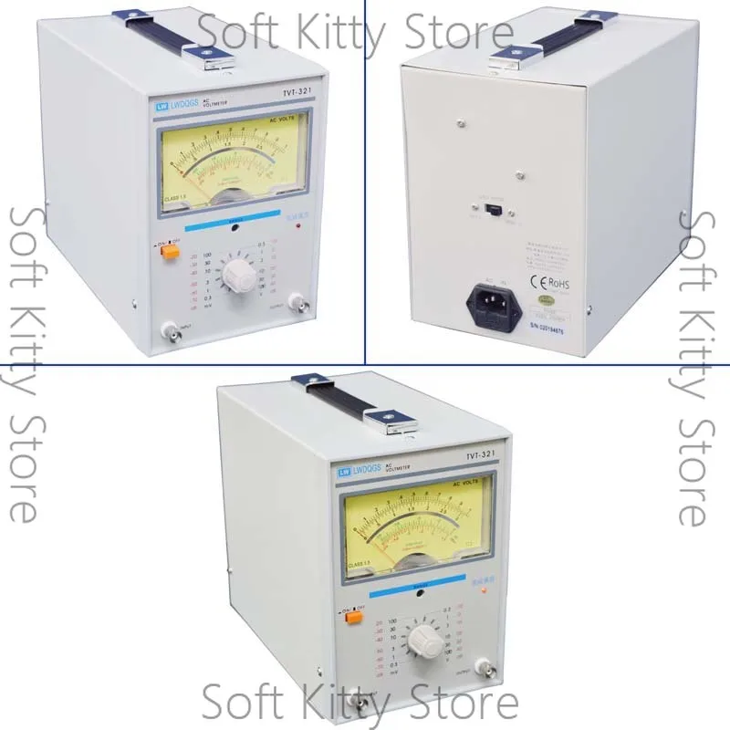 Tvt-321 Single-Pin Single-Channel Millivoltmeter/voltage Regulation Test/10M Input Impedance