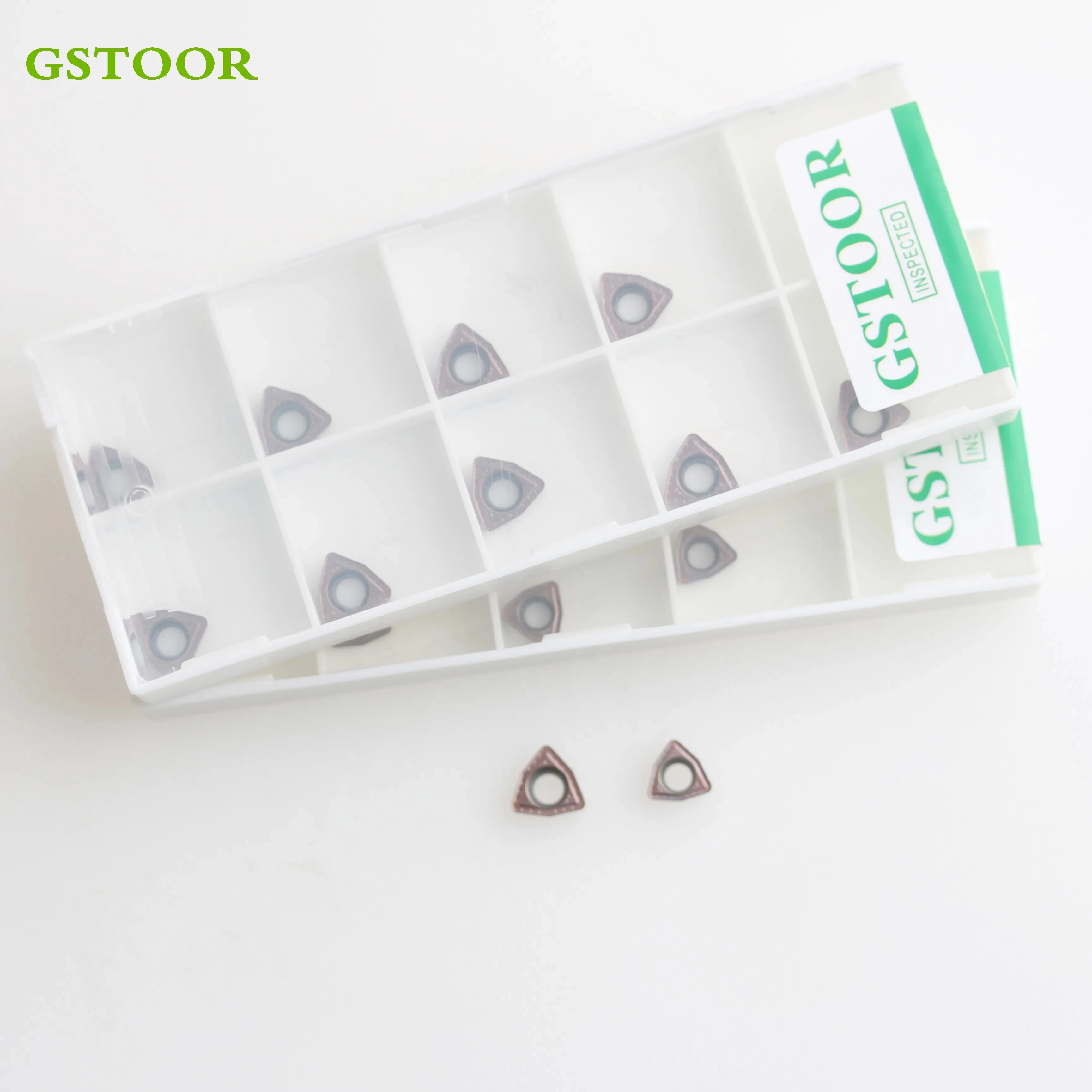 

WCMT030208 WCMT040208 WCMT050308 WCMT06T308 WCMT080412 U-Drill Carbide Inserts CNC Lathe Cutter Drill Bit Turning Tools For P.M