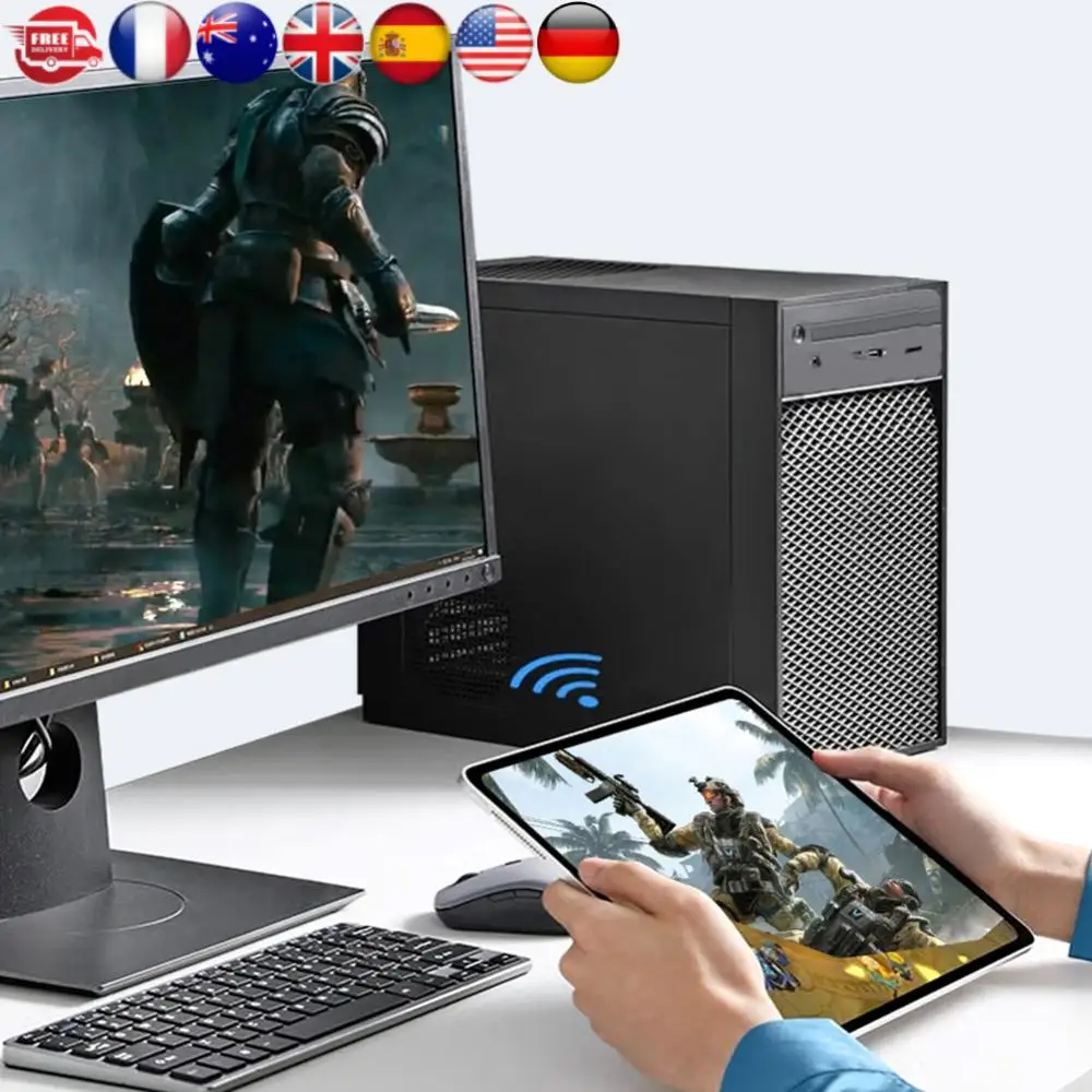 

AX900 Driver-Free Wireless Network Card Dual-Band Wifi Receiver 900Mbps USB WiFi Dongle 2.4G&5GHz for Laptop Windows 7 10 11