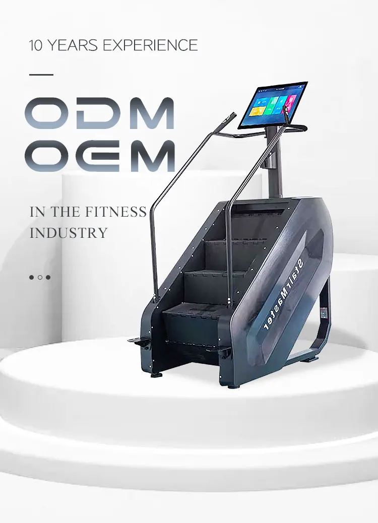 Manufacturer Direct High-Quality ASJ-7000D Commercial Electric Exercise Machine Stair Climbers Led Touch Screen