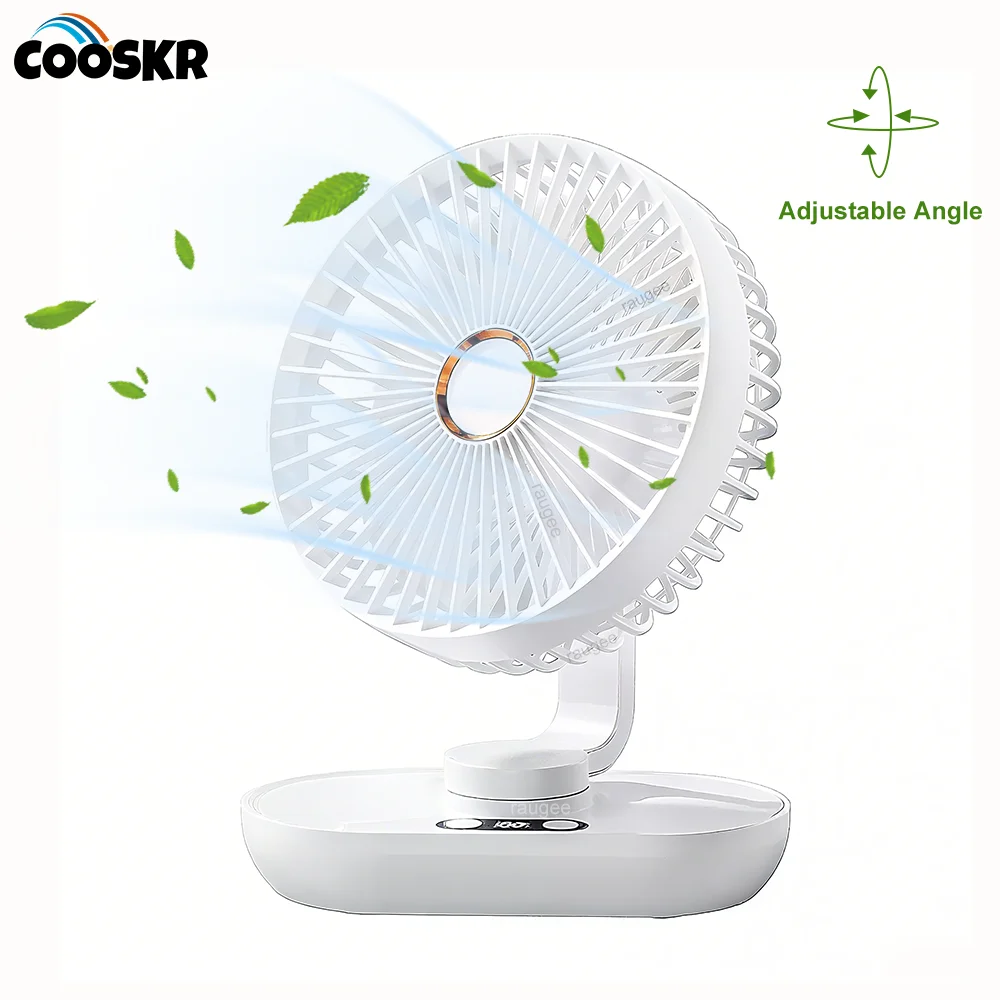 

Настольный вентилятор Мини-портативный USB-перезаряжаемый вентилятор Беспроводной настольный вентилятор 5-скоростной домашний циркулятор воздуха Электрический вентилятор Вентиляторы с регулируемым углом