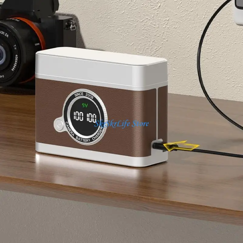 

E65E High Speed Charging Station Battery Charging Adapter for E6N Batteries Featuring Intelligent Protections