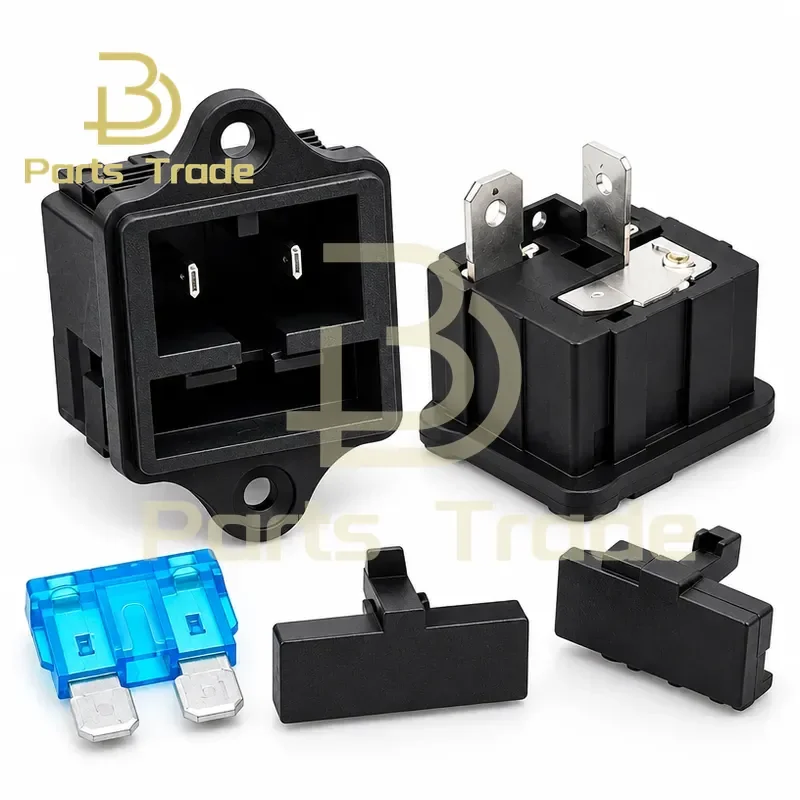 1PCS Car Compressor Refrigerator Power Socket Female Base Connector Accessories for C25 C40 T50 C75