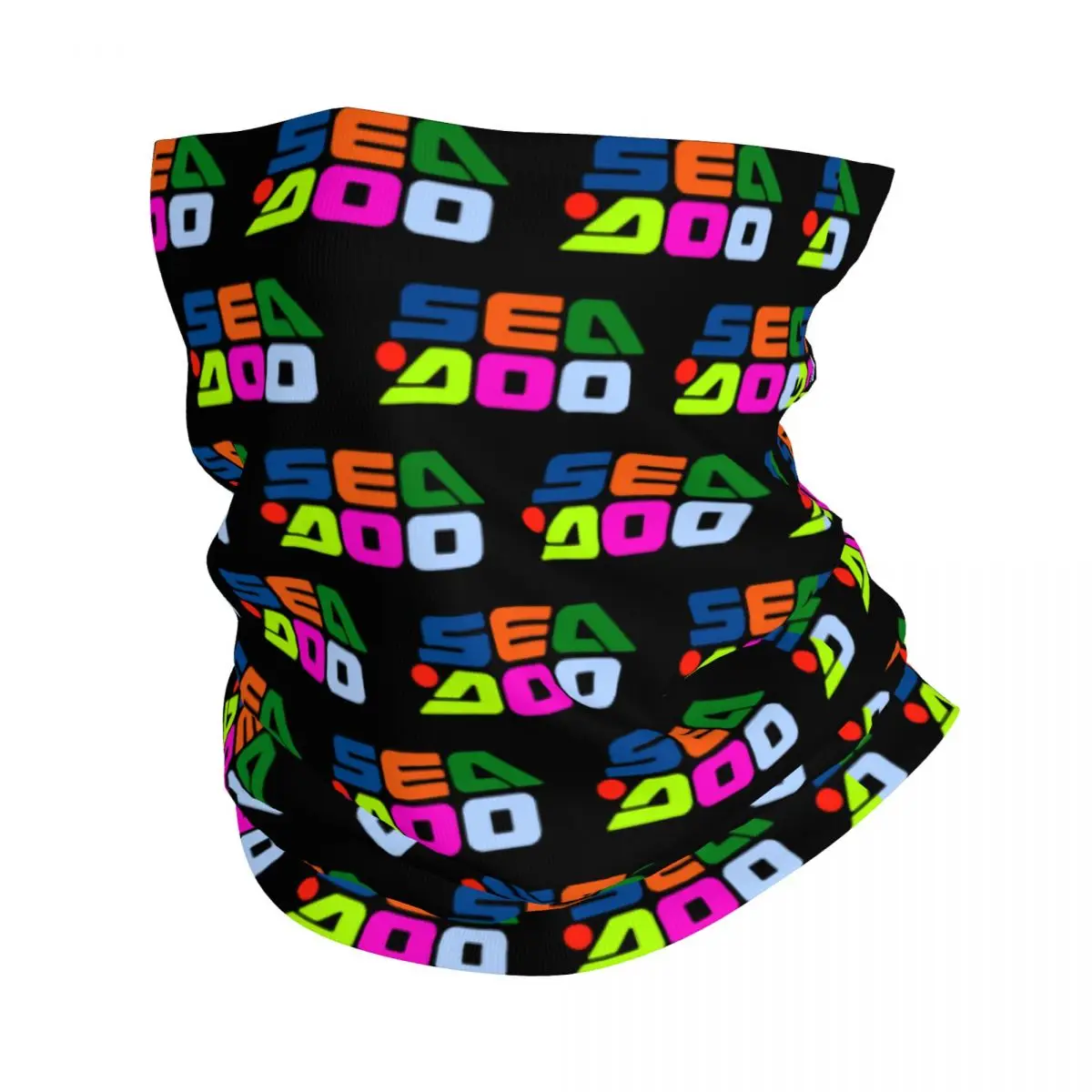 Sees Watercraft Pontoon Jetski Boats Doos Bandana Neck Gaiter UV Protection Face Scarf Cover Men Women Headband Tube Balaclava