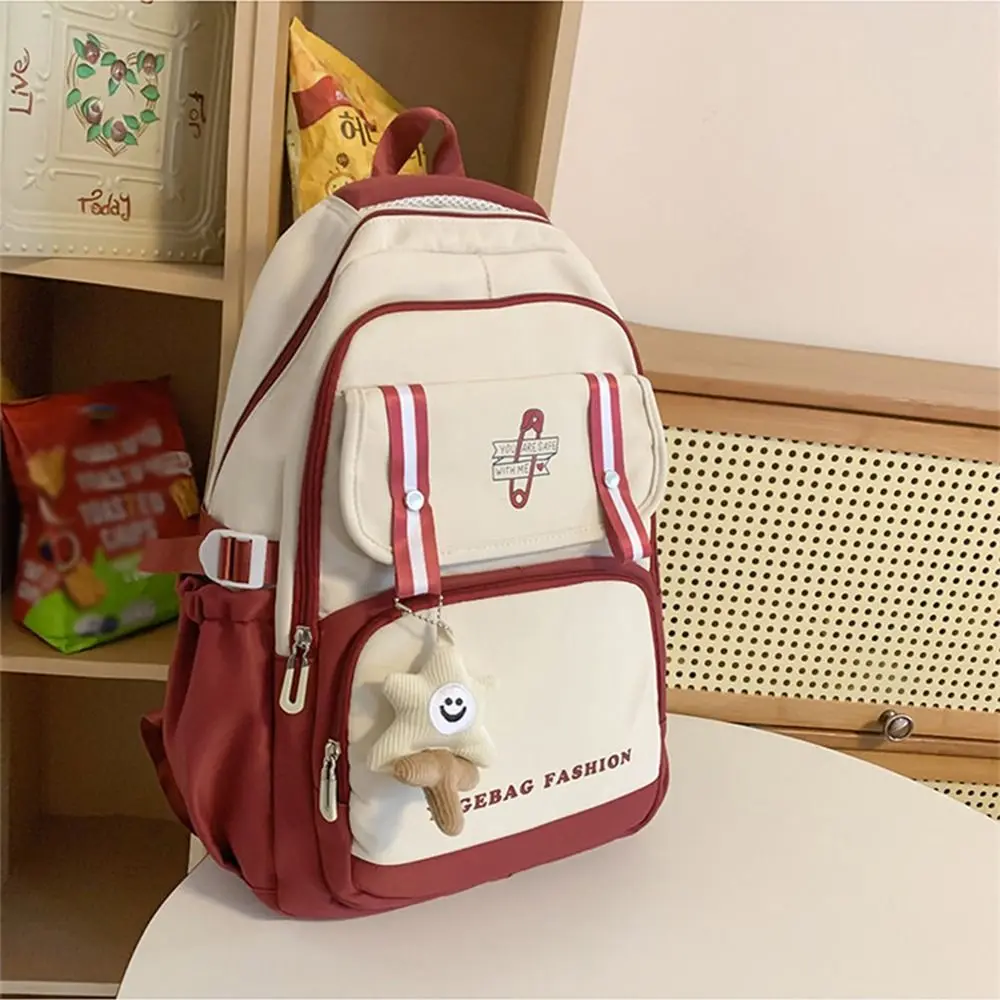 Durable Cute School Bag Colorful Casual Girls' Backpack Adjustable Straps Nylon College Backpacks Travel