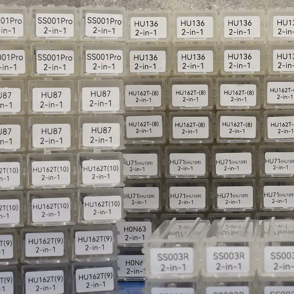 Инструмент LISHI 2 в 1 HON63/HU71-109/HU87/HU136/HU162T(8)/HU162T(9)/HU162T(10)/KIA2018/MAZ24/SS001Pro/SS002Pro/SS003R слесарный инструмент