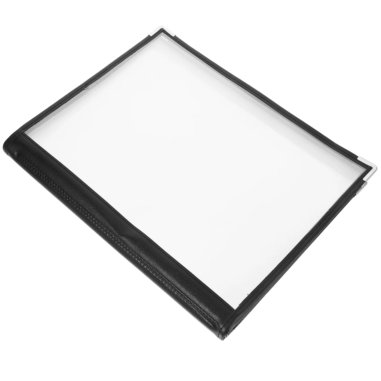 

Обложки для меню из ПВХ, прозрачные держатели для меню ресторана для чая, дизайнерская папка с несколькими столовыми вставками