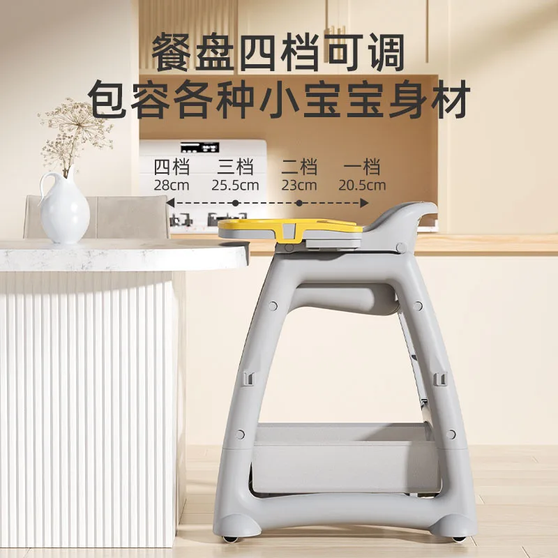 Multi Functional Children's Dining Chair Thickened Design for Baby's Home Dining Table Chair Restaurant Hotel Dining Chair