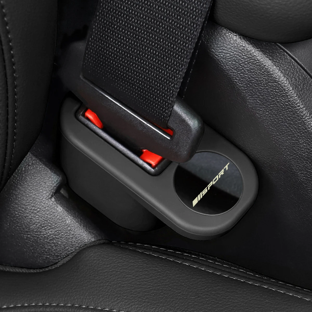 Anti Scratch Car Seat Belt Socket Cover For Audi For Mercedes Benz For VW For Ford Car Interior Accessories view 5