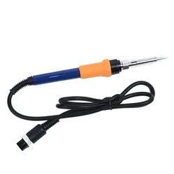 Electric Soldering Iron Solder Handle Replacement With DIN 5 Pin Female Connector For ESD 936A 937D+ 939D 898D+ Welding Station