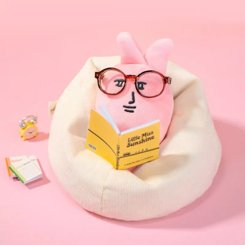 Pluszowy breloczek króliczek różowy przyjaciel z kreskówki, zawieszka, ozdoba na plecy, miękki pluszowy przyjaciel, prezent świąteczny dla przyjaciela