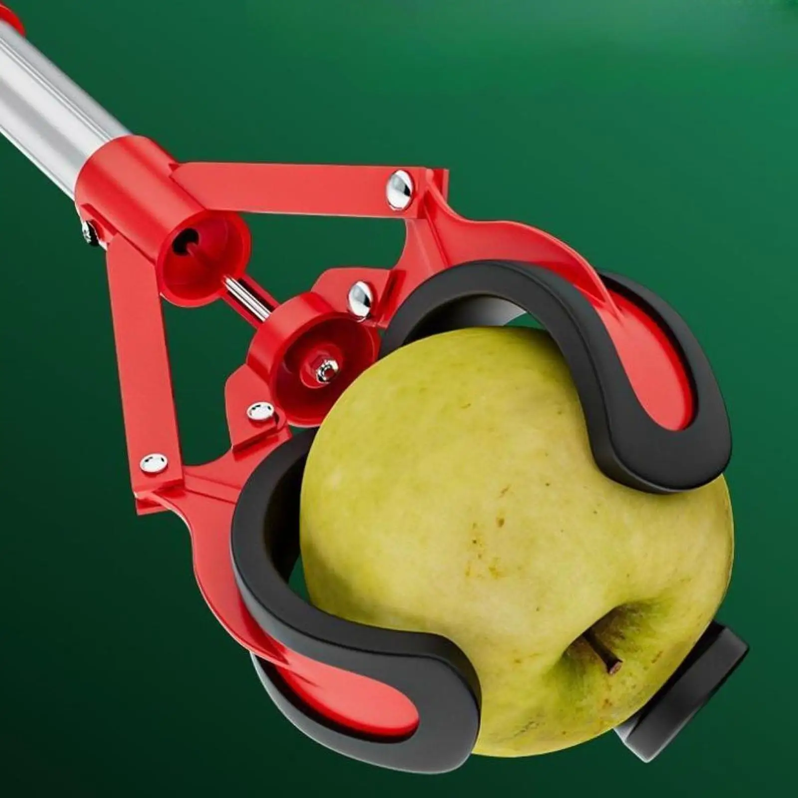 1m Fruit Picker Retractable 3Claw Carbon Steel Fruit Catcher for Apple Peach Orange Garden Tool Portable Farming Supplies