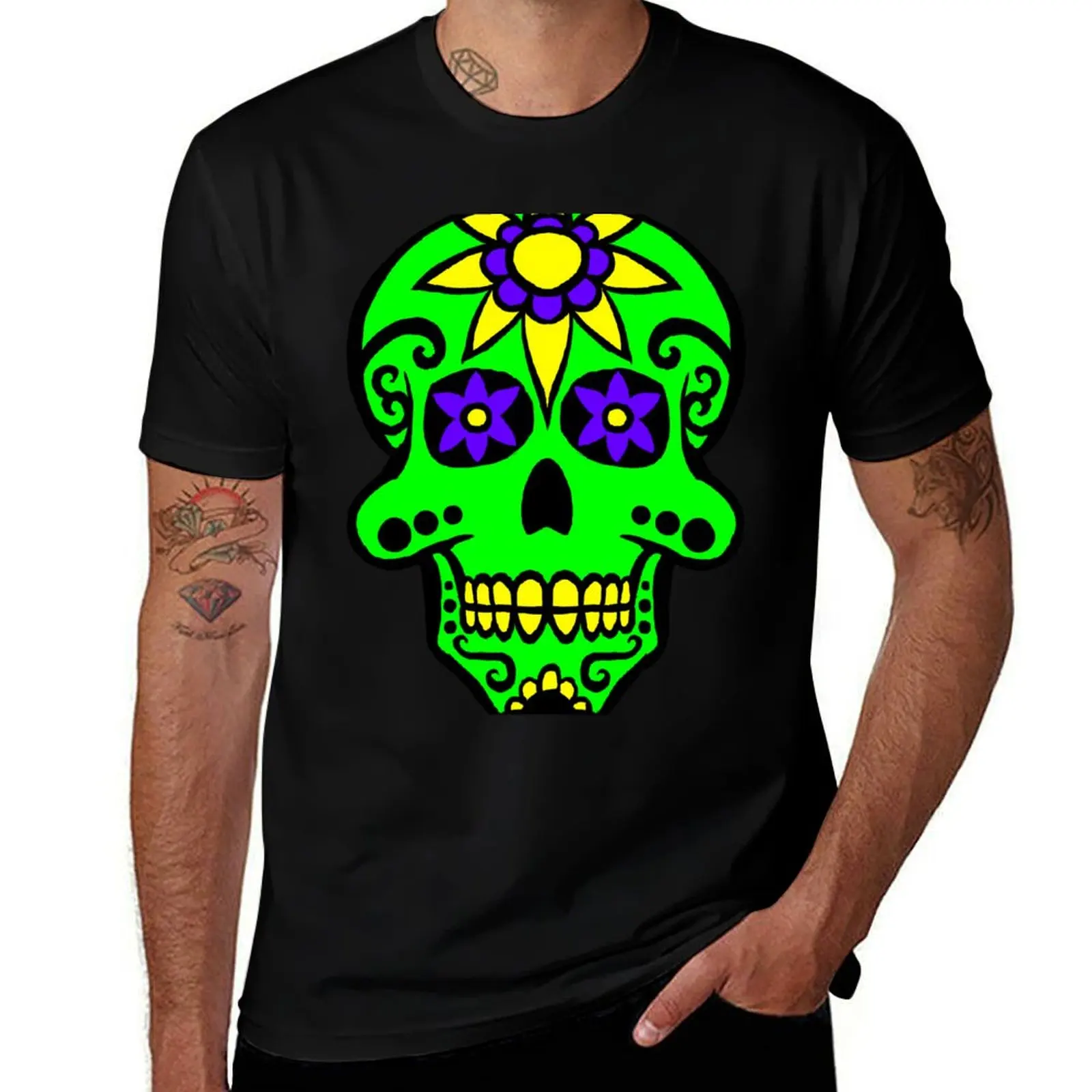 graphic funny green Day shirts T-Shirt of purple man for Dead 2 shirts t T-Shirt and yellow the cotton skull t