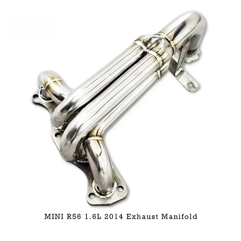 Stainless Steel Car Exhaust System, High Flow Manifold, Exhaust Manifold for BMW MINI R56 1.6L 2005-2013, Increase Sound Power