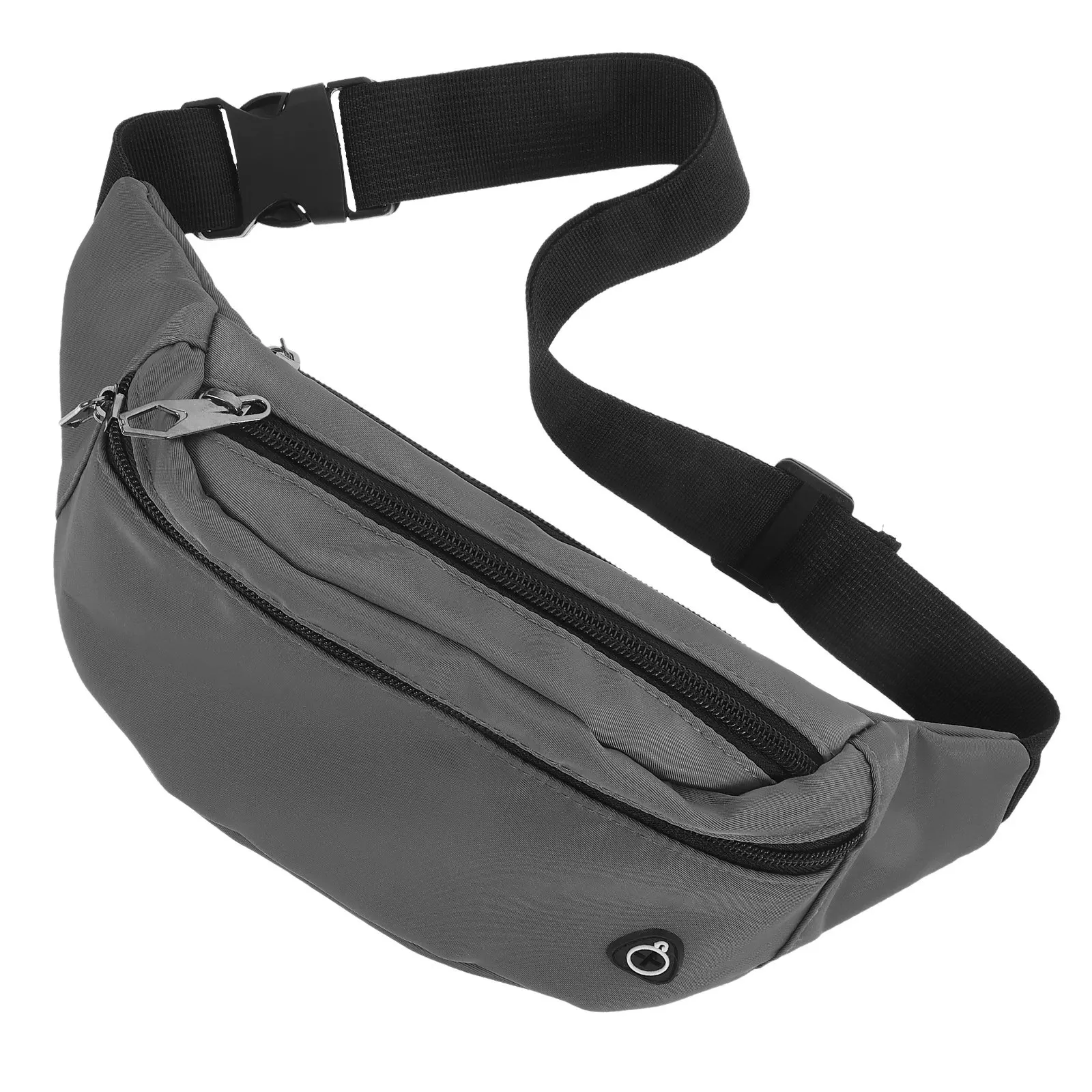 

Нейлоновая поясная сумка для бега, регулируемая поясная сумка-бананка, вместительная поясная сумка для походов, путешествий, активного отдыха, спортивная поясная сумка