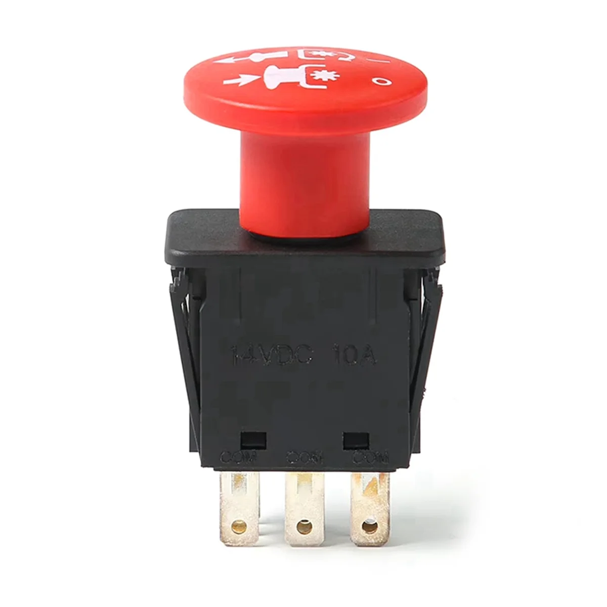 

HHTL PTO Switches for Select and Crawler Mowers, Push Button Industrial Mower Switches
