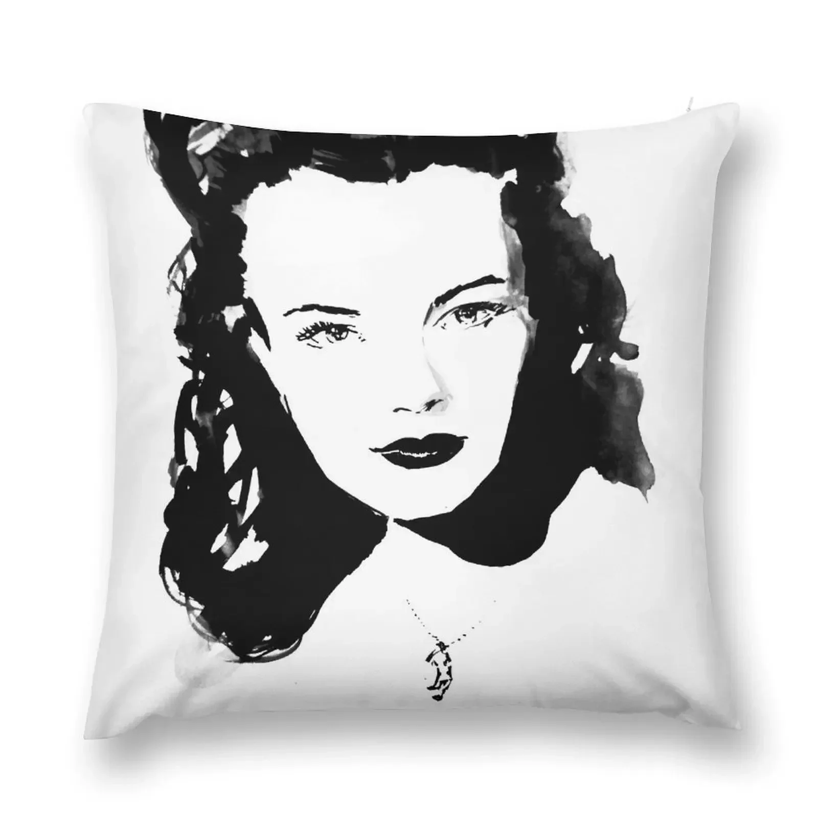 romy schneider Throw Pillow Pillow Case Christmas Rectangular Cushion Cover pillow