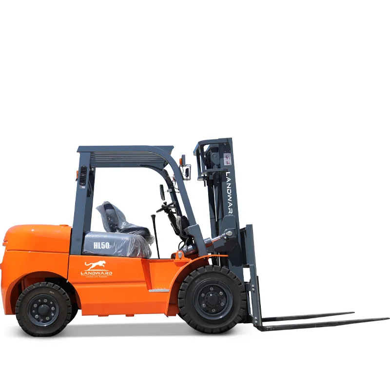 Multi-Purpose Lifting Handling Forklift Hot Sale All Terrain Wheeled Diesel Forklift 2.5 Ton Balanced Weight Forklift Customized