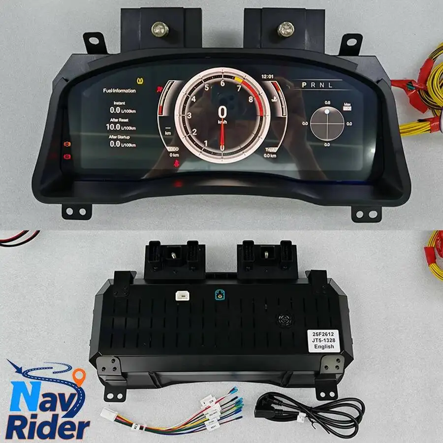 Speedometer Cluster Carplay Virtual Cockpit Instrument Cluster Car LCD Digital Dashboard For Toyota Prado 120 2004-2009 GPS