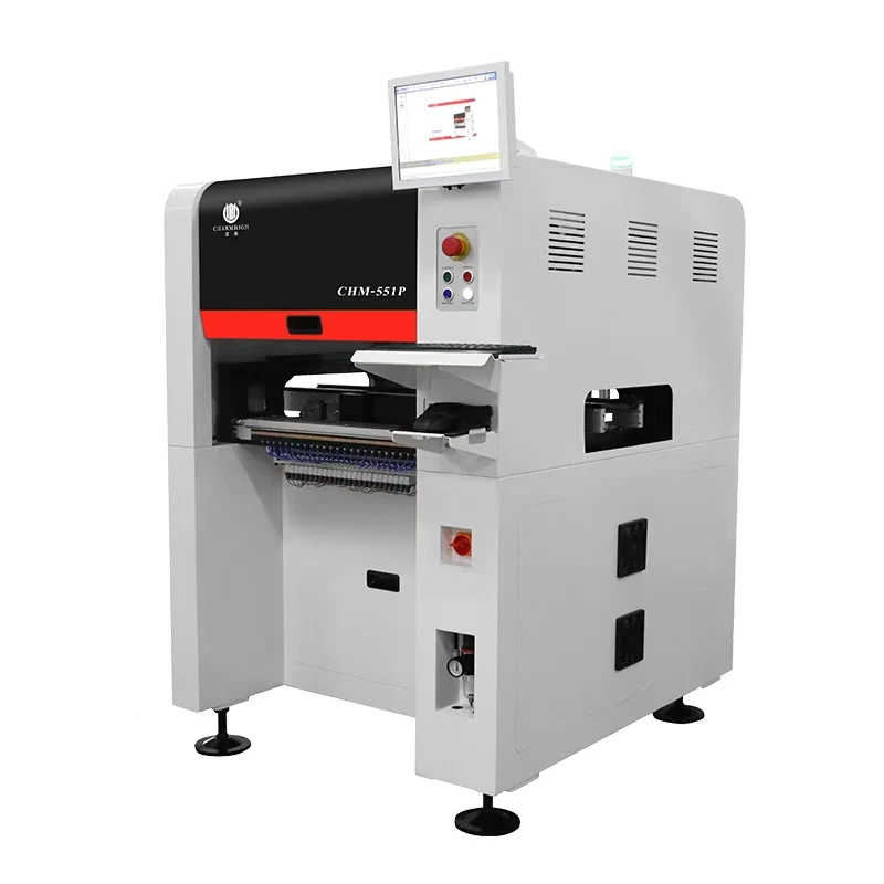 Charmhigh CHM-551P Automatic Nozzle Change High Accuracy SMT Pick and Place Machine for PCB LED SMD
