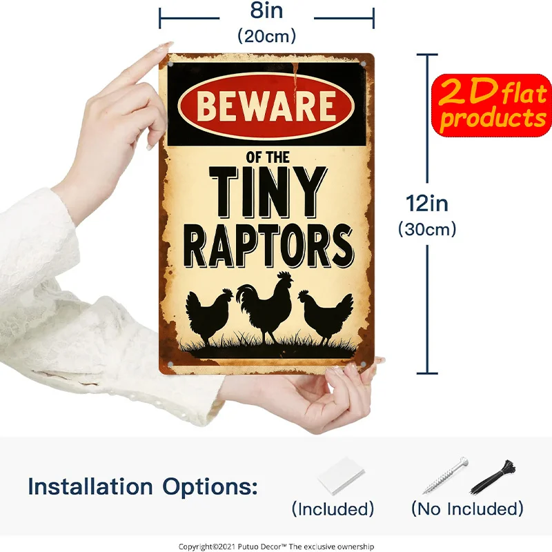 2D Flat 1pc Outdoor Sign Measuring 20x30cm, Featuring the Text 
