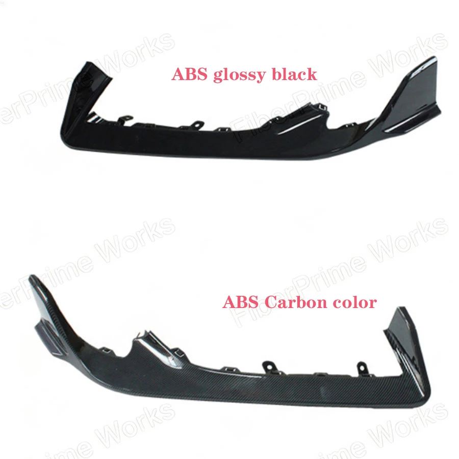 3PCS/Set ABS Front Bumper Spoiler Lip Lower Guard Plate Splitter Diffuser For Toyota Supra A90 A91 MK5 2019up