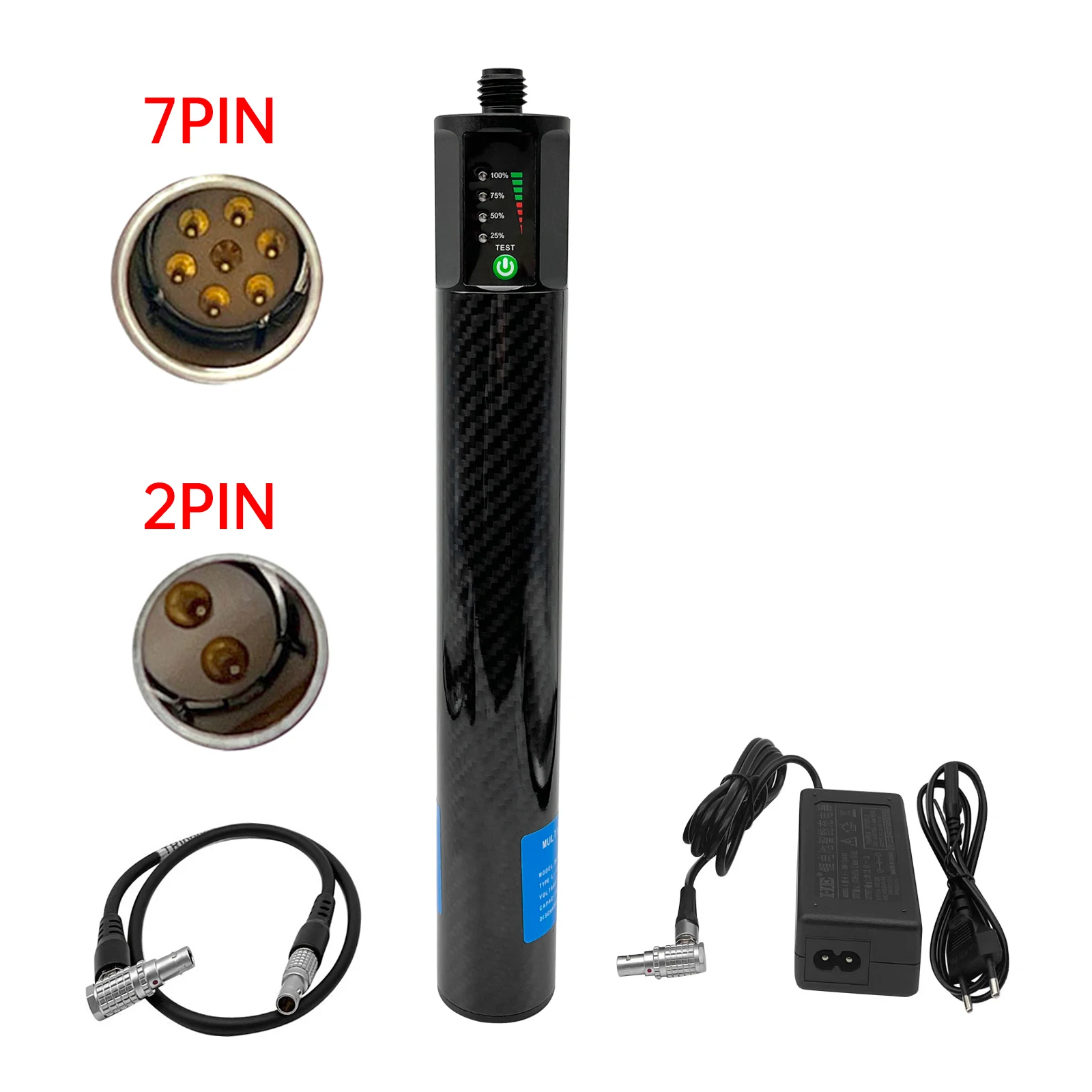 External Battery BL10000 GPS Power Pole Battery for Leica South Trimble For CHC Hi-target For Topcon For Sokkia GPS RTK 10000mAh