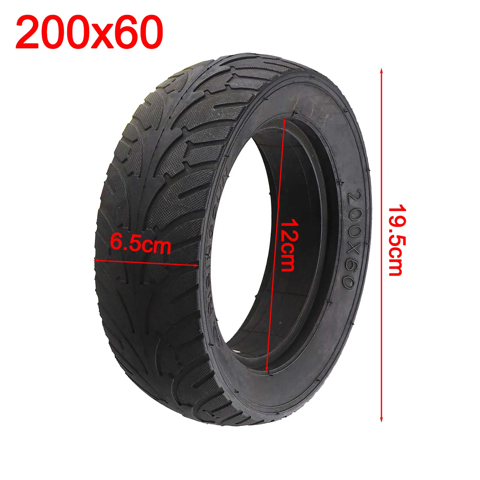 

Надежная твердая шина 200x60 для электрических скутеров. Идеально подходит для гонщиков, выглядящих плавным катанием на скейтборде.