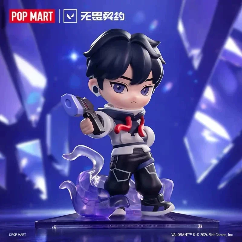 Genuine POPMART Valorant Classic Agent Series Blind Box Figurine Mystery Box Model Collectible Toy Desktop Ornament Gift view 5
