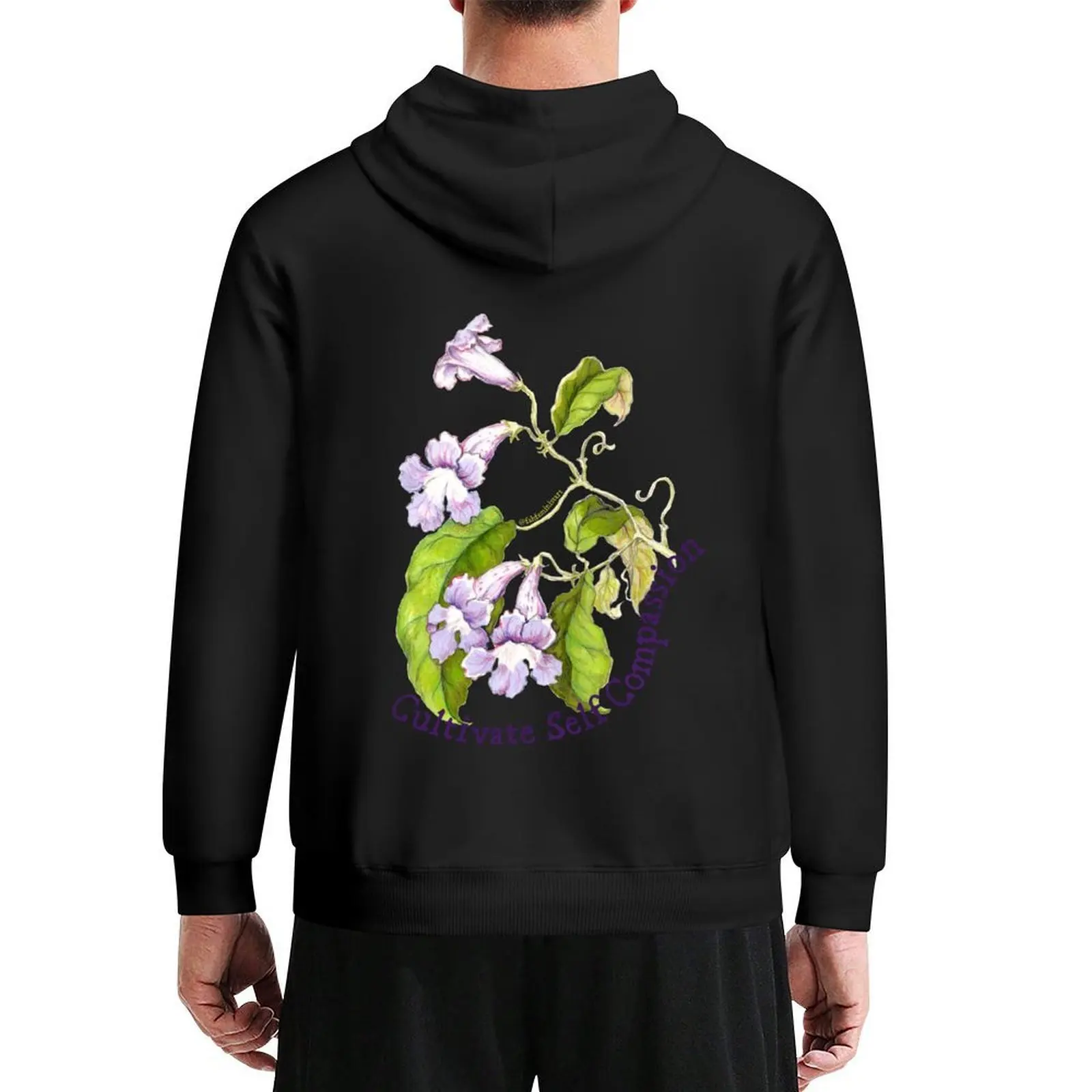 

Cultivate Self Compassion Hoodie korean style clothes men wear men's sweat-shirt set men's clothes men's oversize hoodie