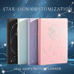 Jan 2025 to Dec 2025 Planner Notebook A5 Agenda Spanish Inner 80GSM Monthly/Weekly/Daily School Supplies Stationery
