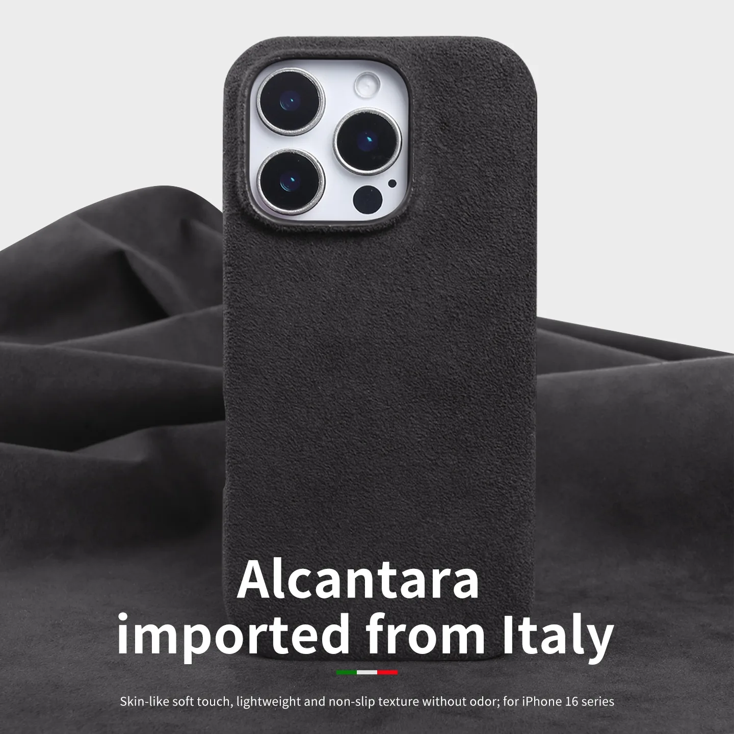 

Магнитный чехол ALCANTARA с полным покрытием для iPhone 16 Pro 17 15 14 13 12 для Magsafe из искусственной кожи, суперкар, замшевый чехол для телефона