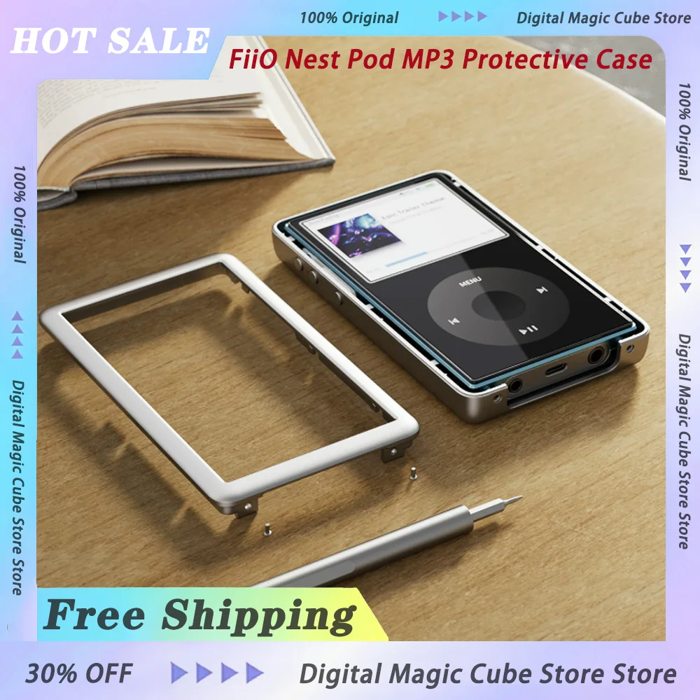 

FiiO Nest Pod MP3 Protective Case JM21 Portable Lossless HIFI Music Player Mini MP3 Walkman Protective Case Bird's Nest Series