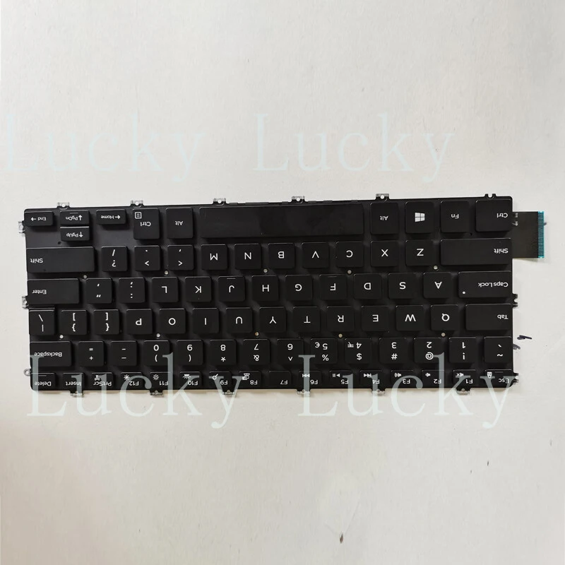 

f For DELL Latitude 3400 E3400 Keyboard With Backlight 0668JY 668JY