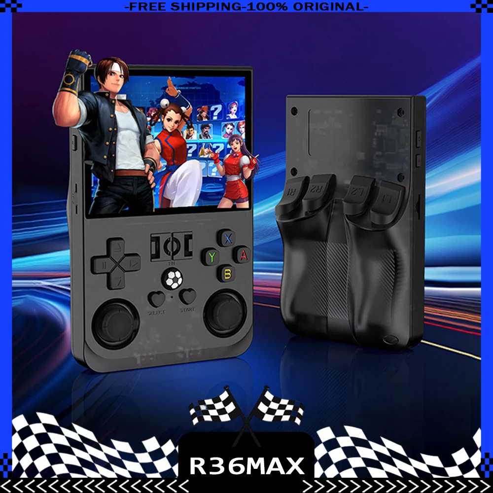 

R36Pro R36Max Game Console 3.5Inch IPS 640*480 Resolution Screen 4000mAh Retro Portable Open Source Handheld Game Console Custom