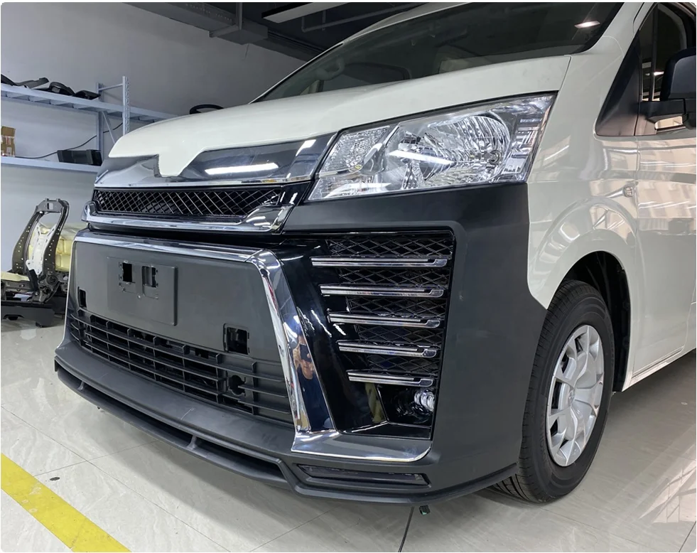 Luxury For Hiace Body Kit Vellfire Type Hiace Bumper