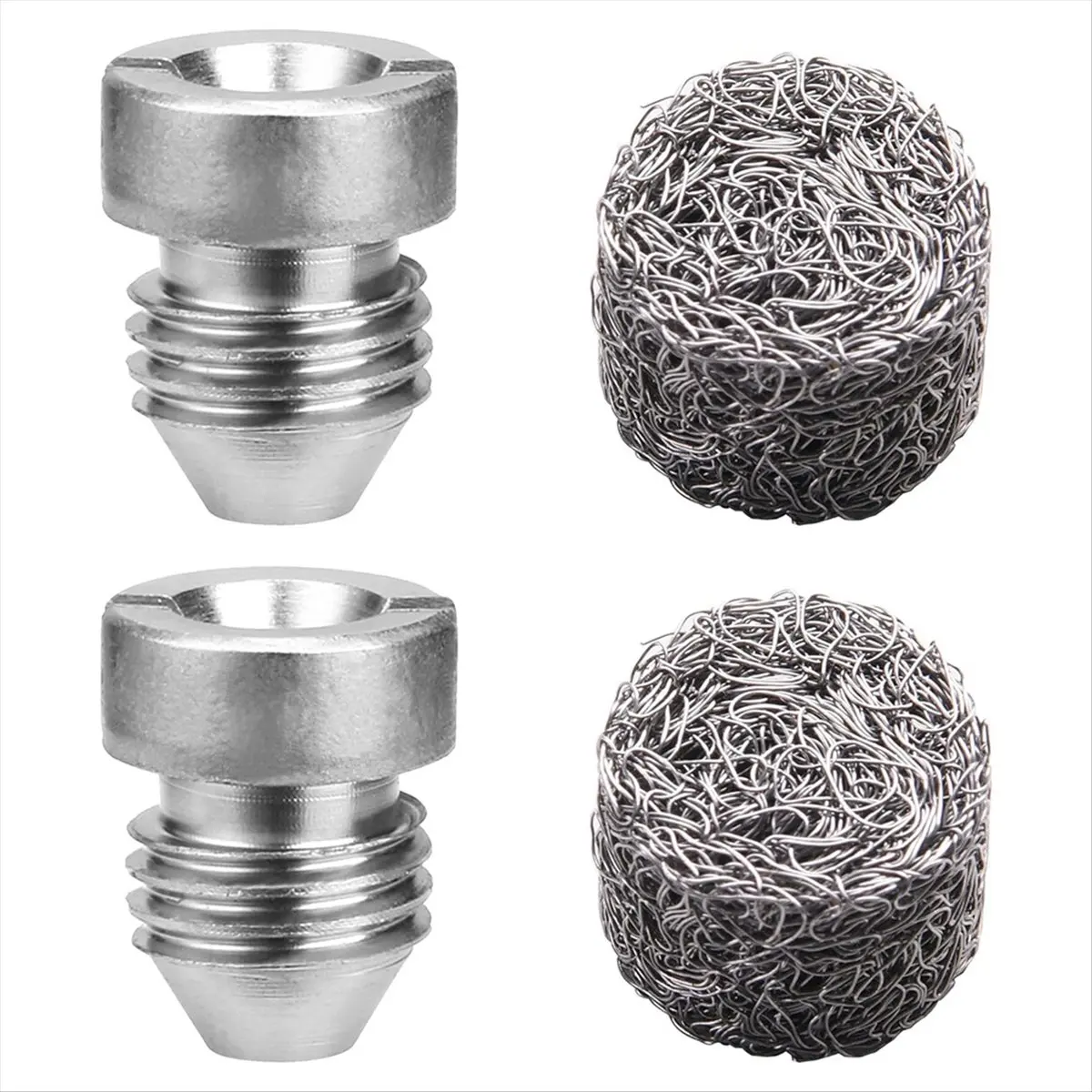 AB45 1.1 mm Orifice for Foam Cannon and Foam Maker, Replacement Thread Nozzle and Mesh Filter for Snow Foam , 3000 PSI