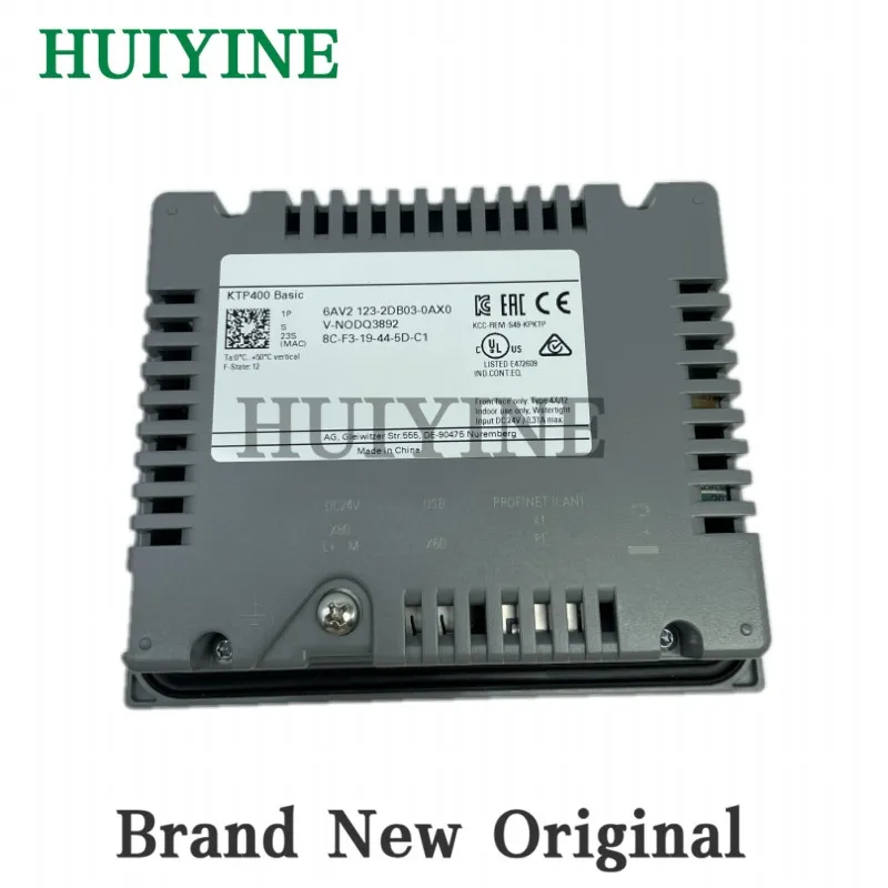 New Original For Siemens SIMATIC HMI KTP400 6AV2123-2DB03-0AX0 4-inch Touch Screen PLC