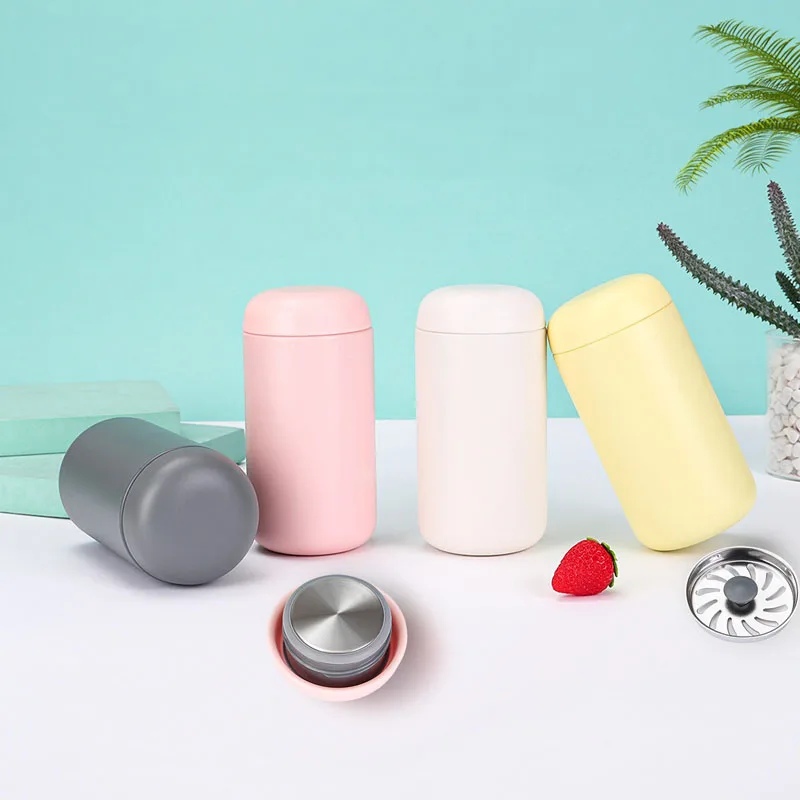Insulated Coffee Mug 316 Stainless Steel Tumbler Water Thermos Vacuum Flask Mini Water Bottle Portable Travel Mug Thermal Cup